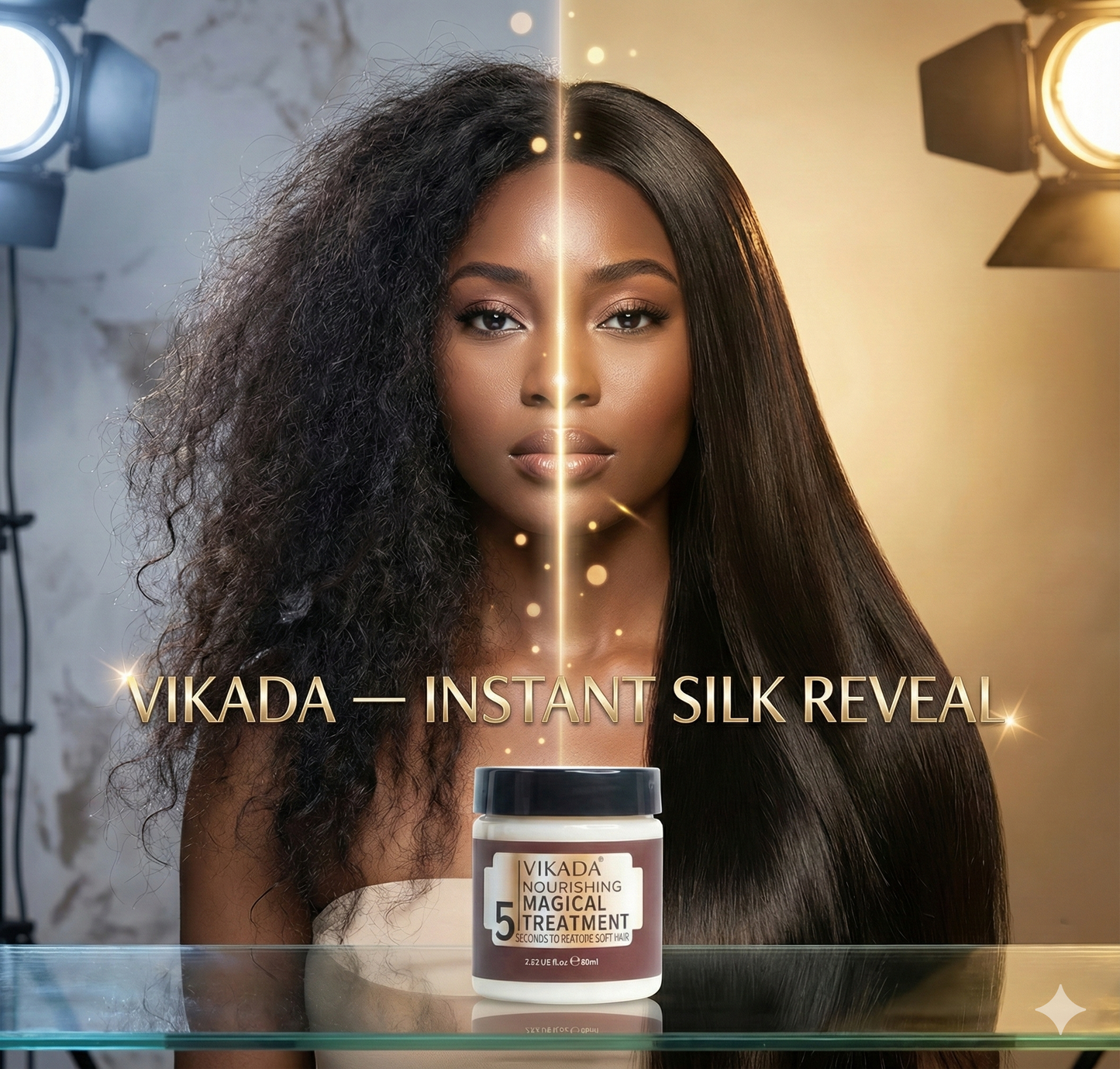 Vikada Hair Straightening Cream