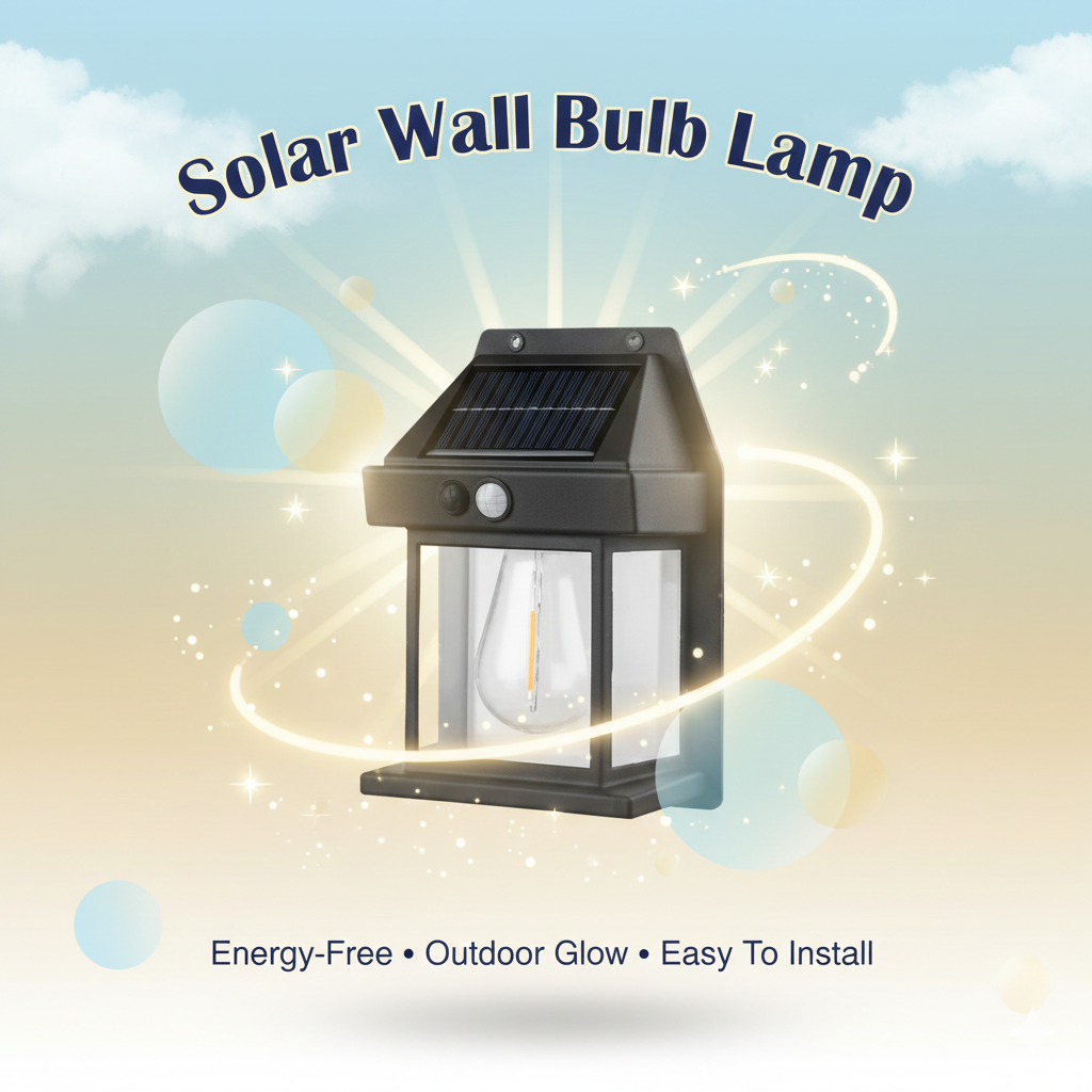 Solar Wall Bulb Lamp