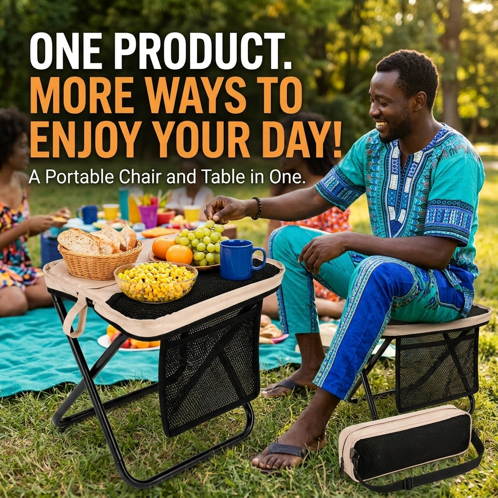 Lightweight Foldable Pocket Chair Bag