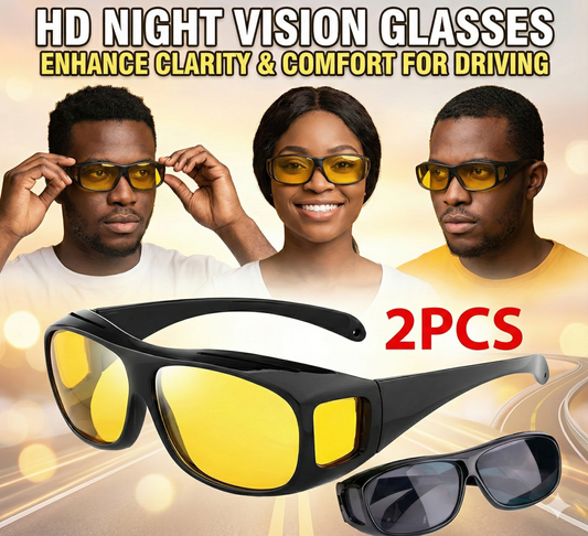 2 in 1 HD Night Vision Glasses
