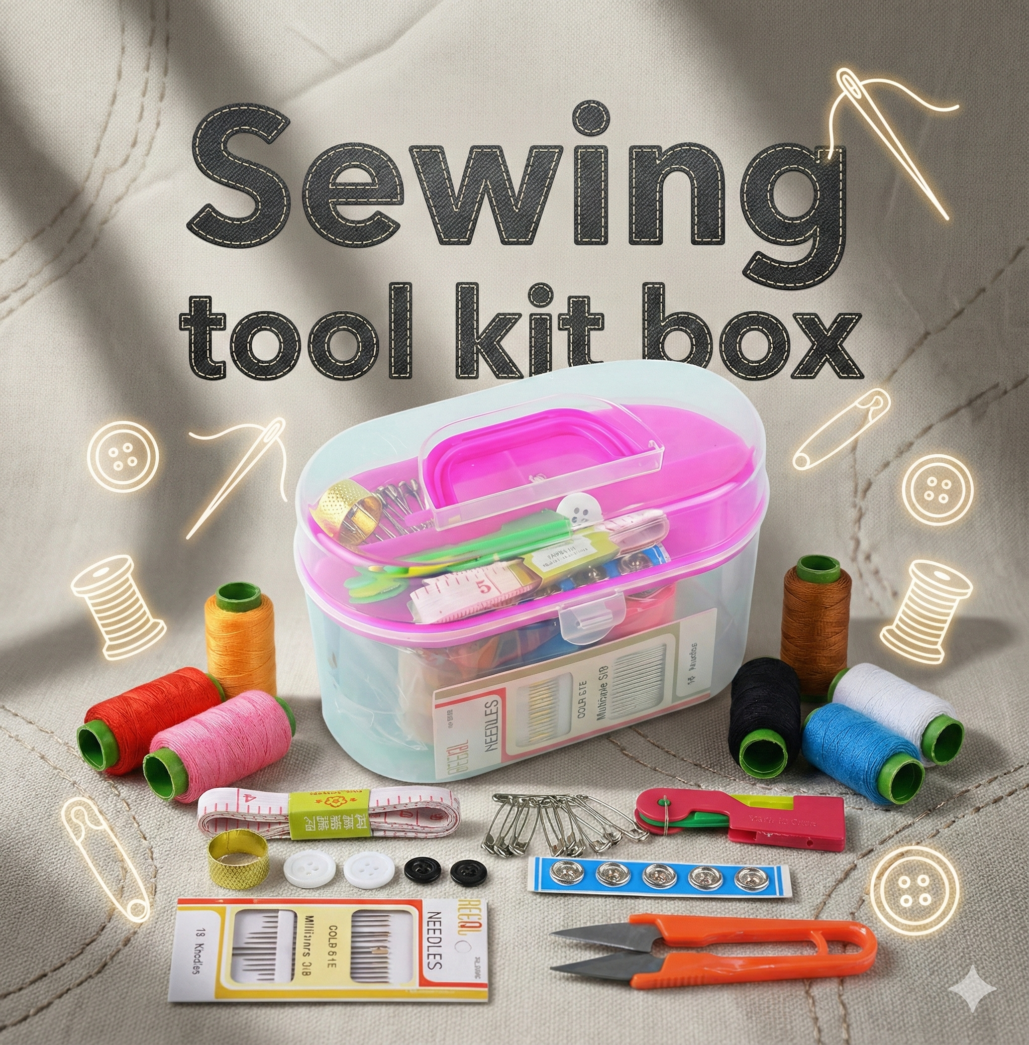 Sewing tool kit box – KENYATU